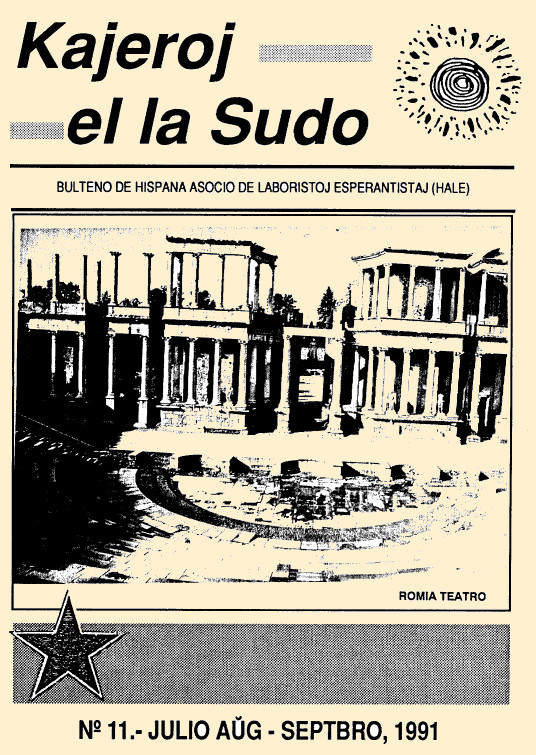 Redaktita de Antonio Marco Botella. Kajeroj aprilo al junio de 1992