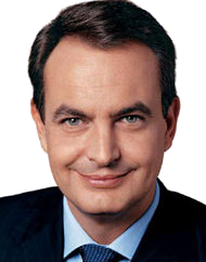 Jos Luis Rodrguez Zapatero, presidente de Espaa.